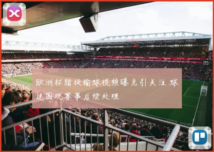欧洲杯赌徒输球视频曝光引关注 球迷围观赛事后续处理