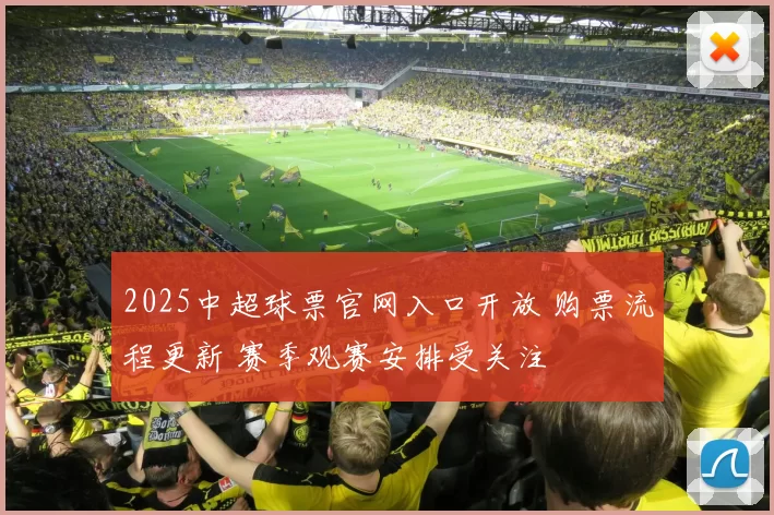 2025中超球票官网入口开放 购票流程更新 赛季观赛安排受关注